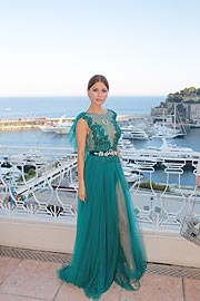 TV-Moderatorin, Schauspielerin und Model Victoria Bonya beim Sheba Medical Event Monaco 2019  ©Fotos: „Costi Moiceanu”